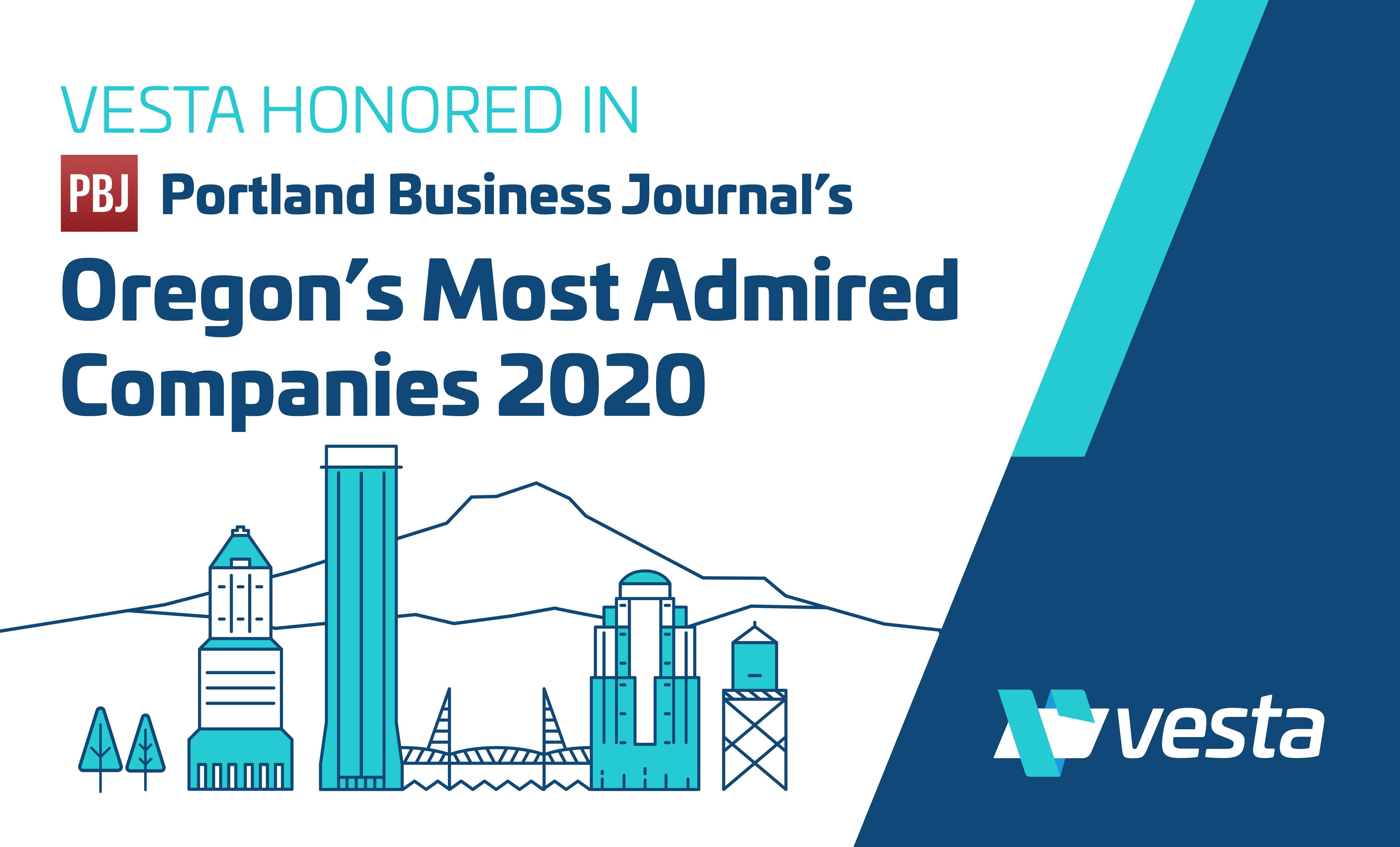 Portland Business Journal Oregon's Most Admired Companies 2020